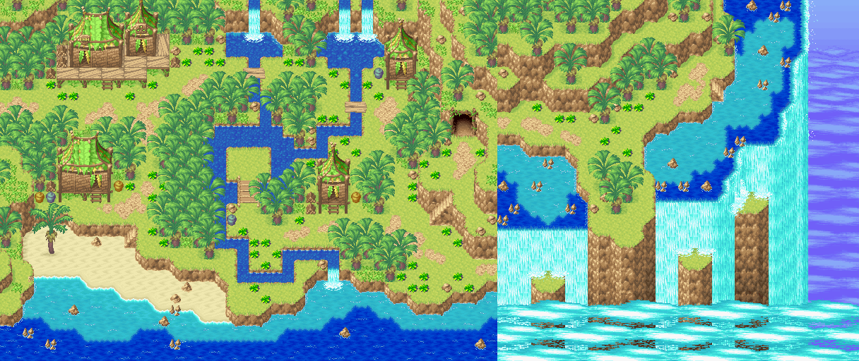 Golden Sun 2: The Lost Age - Apojii Islands Exterior