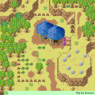 Golden Sun 2: The Lost Age - Gondowan Settlement Exterior