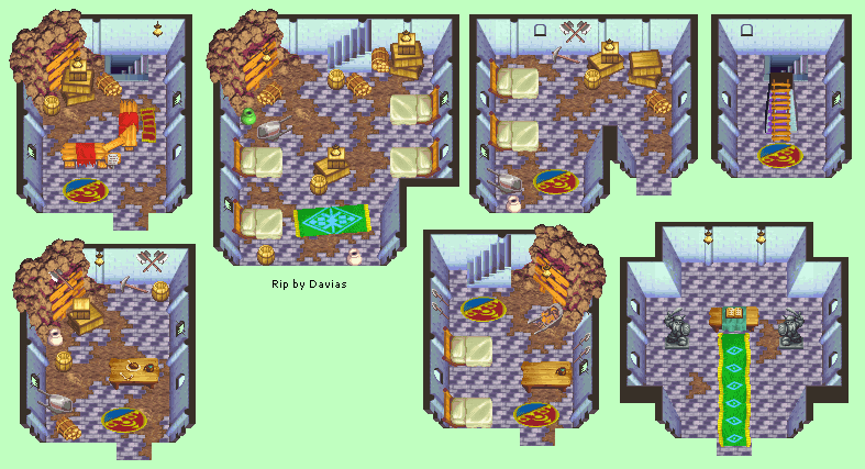 Golden Sun 2: The Lost Age - Loho Interior