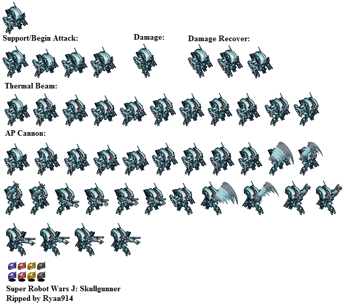 Super Robot Wars J - Skullgunner