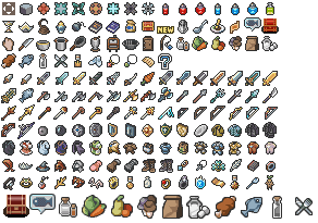 Adventure Bar Story - Item Icons