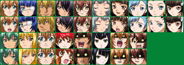 Ikki Tousen: Eloquent Fist - Face Icons