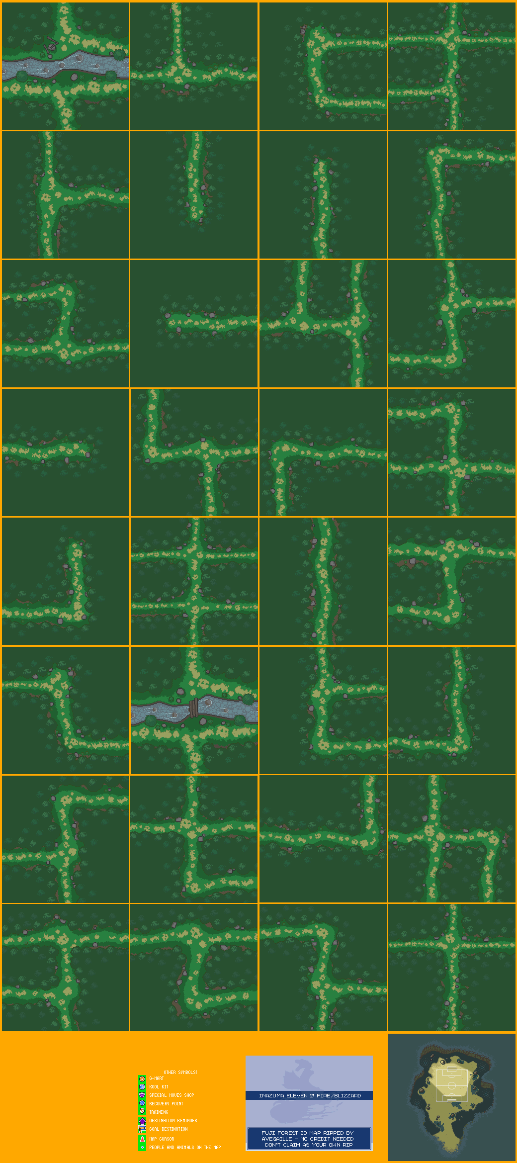 Inazuma Eleven 2: Firestorm / Blizzard - Fuji Forest