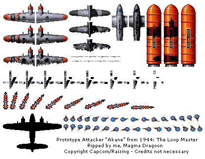 1944: The Loop Master - Prototype Attacker "Akane"