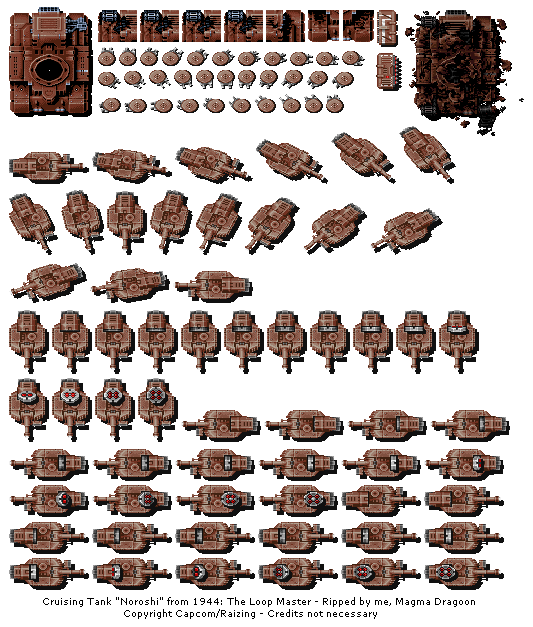 1944: The Loop Master - Cruising Tank "Noroshi"