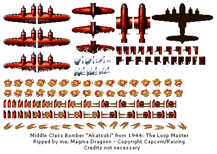 1944: The Loop Master - Middle Class Bomber "Akatsuki"