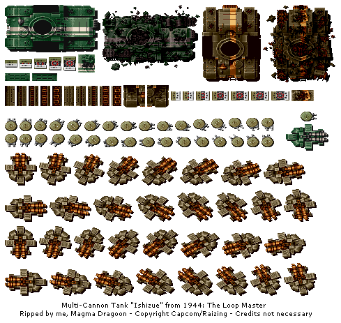 1944: The Loop Master - Multi-Cannon Tank "Ishizue"