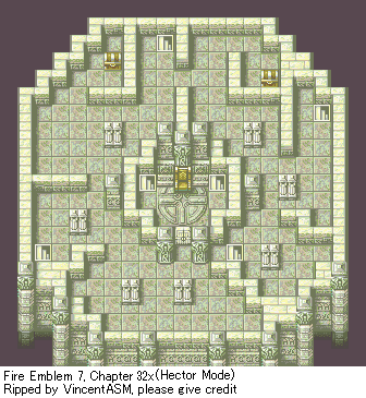 Fire Emblem: The Blazing Blade - Chapter 32x (Hector Mode)