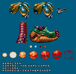 Contra: Hard Corps - Gebolien