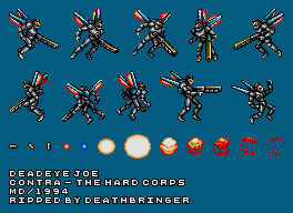 Contra: Hard Corps - Deadeye Joe