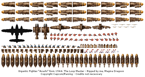 1944: The Loop Master - Gigantic Fighter "Arashi"