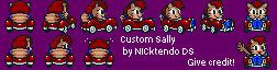 Sally (Super Mario Kart-Style)