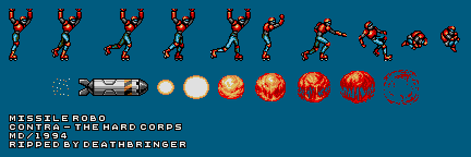 Contra: Hard Corps - Missile Robo