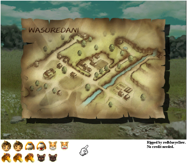 Harvest Moon: A Wonderful Life - Map