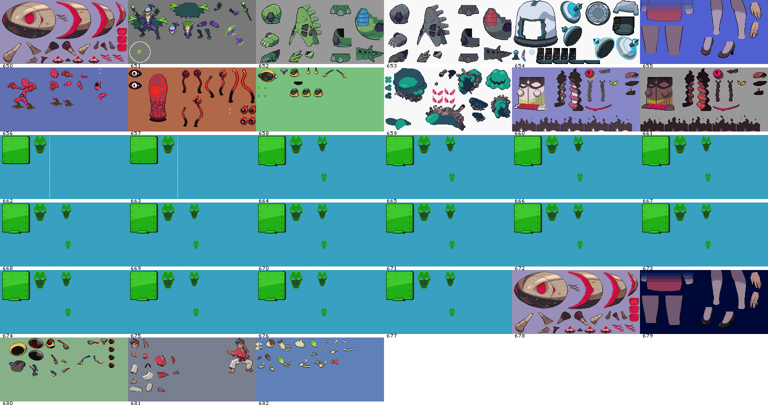Pokémon Black 2 / White 2 - Other Opponents (Front, Parts)