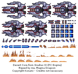 Gradius II - Desert Core