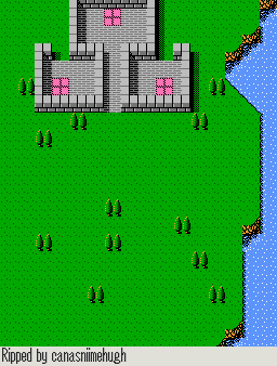 Fire Emblem: Gaiden (JPN) - Map 04 (Southern Outpost)