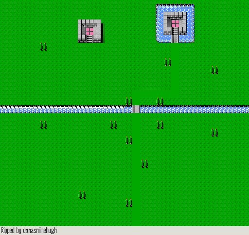 Fire Emblem: Gaiden (JPN) - Map 06 (Southern Zofia 2)