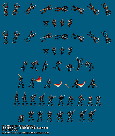 Gymnast Soldier