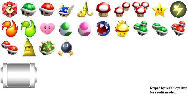 Mario Kart: Double Dash!! - Items