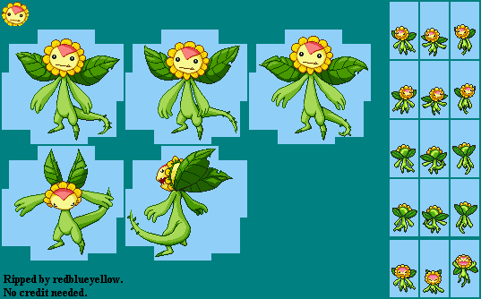 Digimon World DS - Sunflowmon