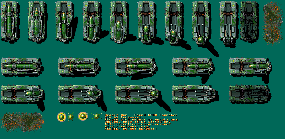 Desert War - SCUD Launcher