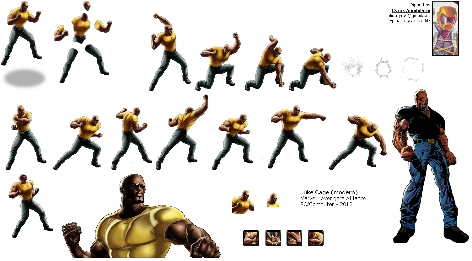 Marvel: Avengers Alliance - Luke Cage (Modern)