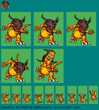 Digimon World DS - Greymon