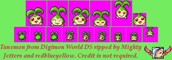 Digimon World DS - Tanemon