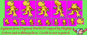 Digimon World DS - Agumon