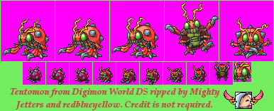 Digimon World DS - Tentomon
