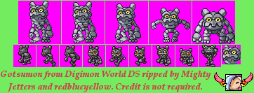 Digimon World DS - Gotsumon