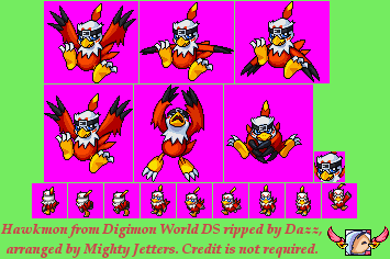 Digimon World DS - Hawkmon
