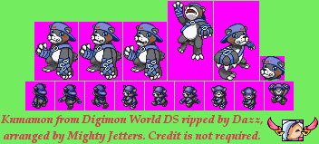 Digimon World DS - Kumamon