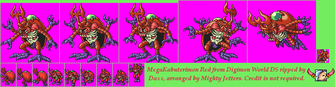 MegaKabuterimon Red