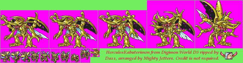 Digimon World DS - HerculesKabuterimon