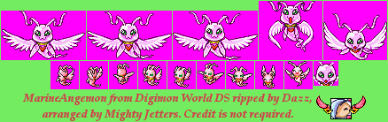 Digimon World DS - MarineAngemon