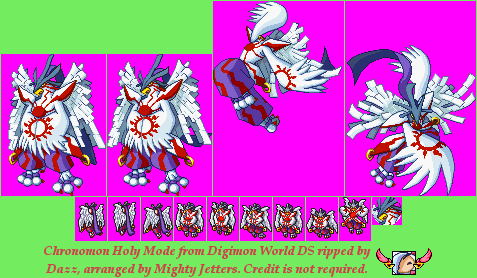 Digimon World DS - Chronomon Holy Mode