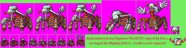 Digimon World DS - Arukenimon
