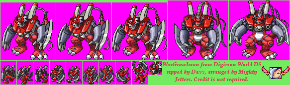 Digimon World DS - WarGrowlmon