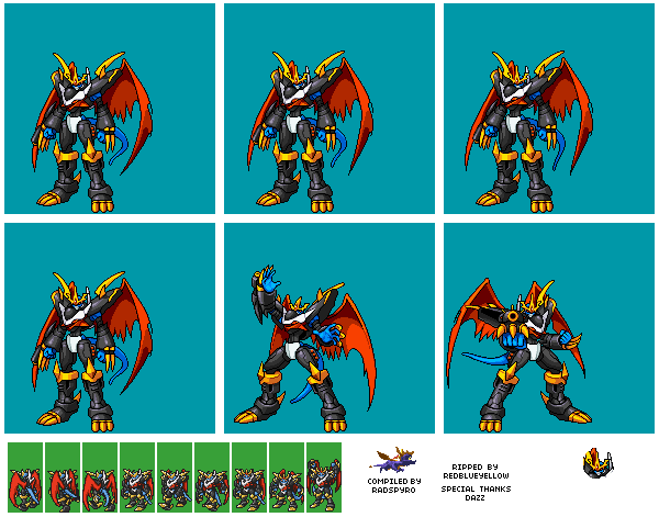 Digimon World DS - Imperialdramon Fighter Mode