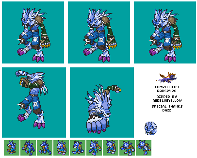 Digimon World DS - WereGarurumon