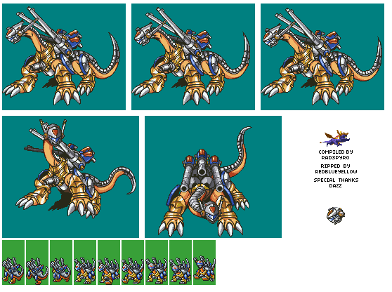 Digimon World DS - Cannondramon