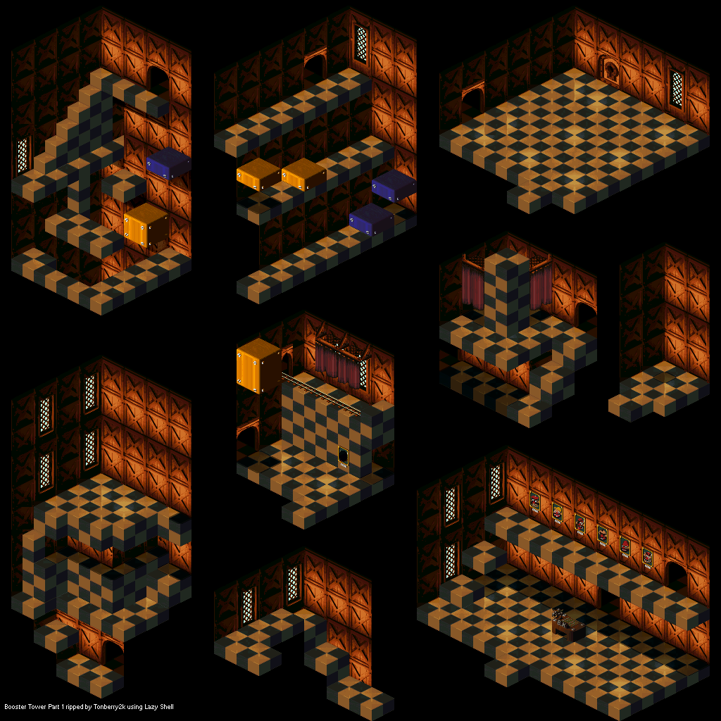 Super Mario RPG: Legend of the Seven Stars - Booster Tower Interior 1