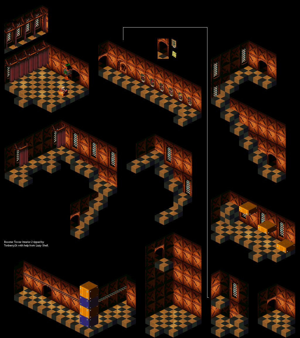 Super Mario RPG: Legend of the Seven Stars - Booster Tower Interior 2