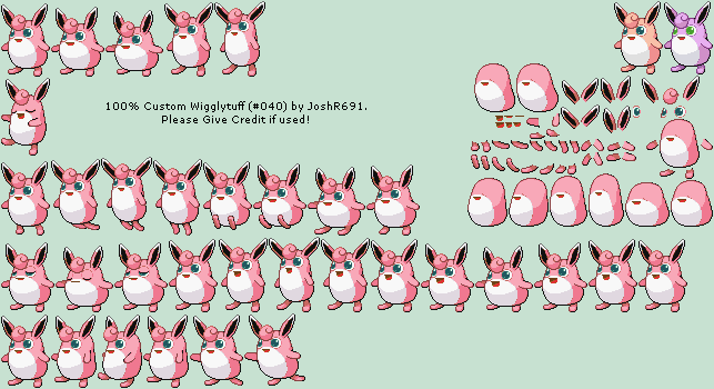 Pokémon Generation 1 Customs - #040 Wigglytuff