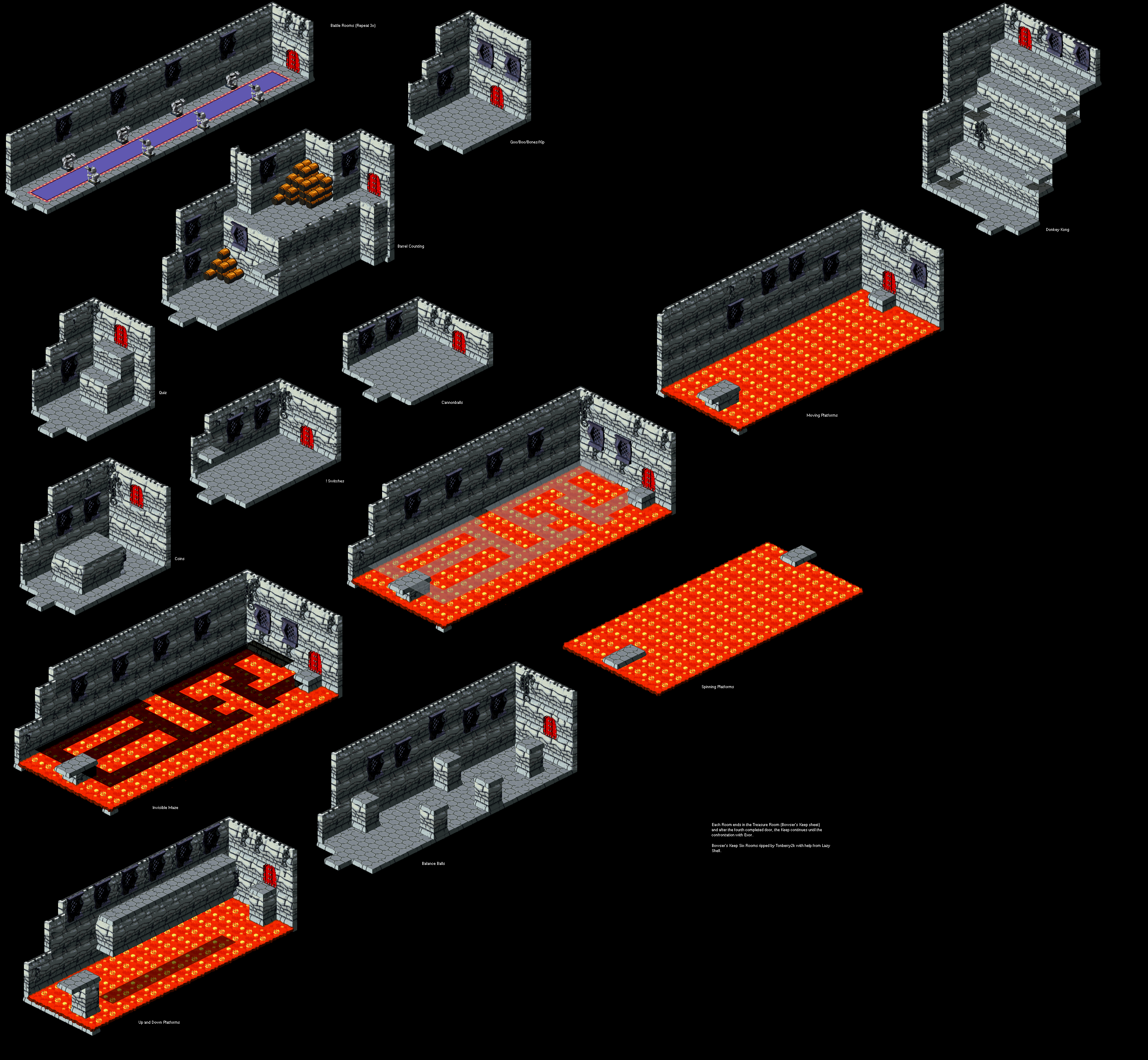 Bowser's Keep (Six Doors)