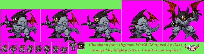 Digimon World DS - Ghoulmon