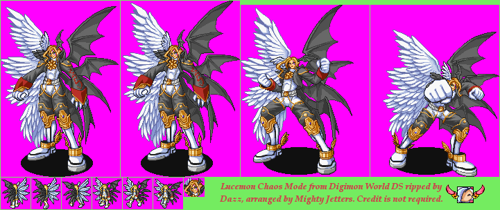 Digimon World DS - Lucemon Chaos Mode