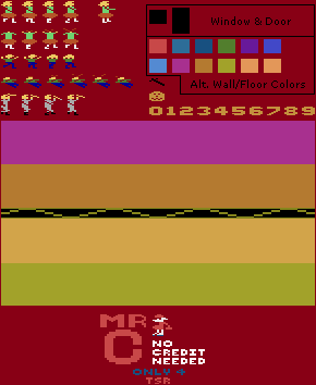 Halloween (Atari 2600) - General Sprites